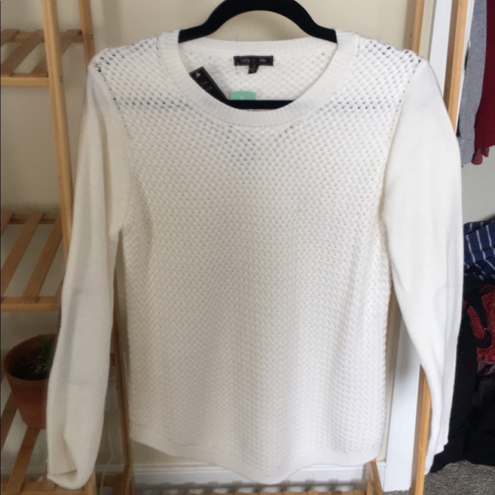 Long Sleeve White Top